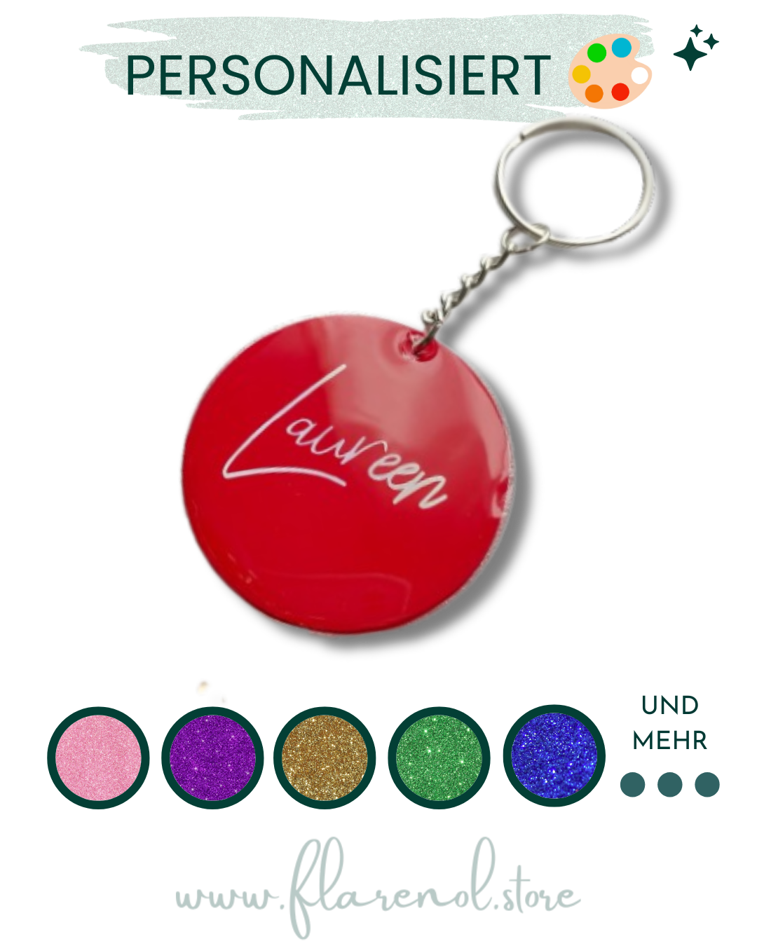 Personalisierte Schlüsselanhänger