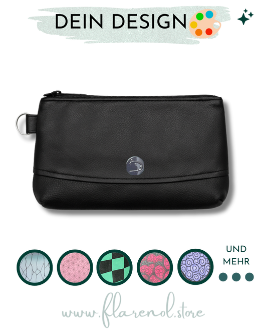 Kosmetiktasche - Clutch (Clematis)