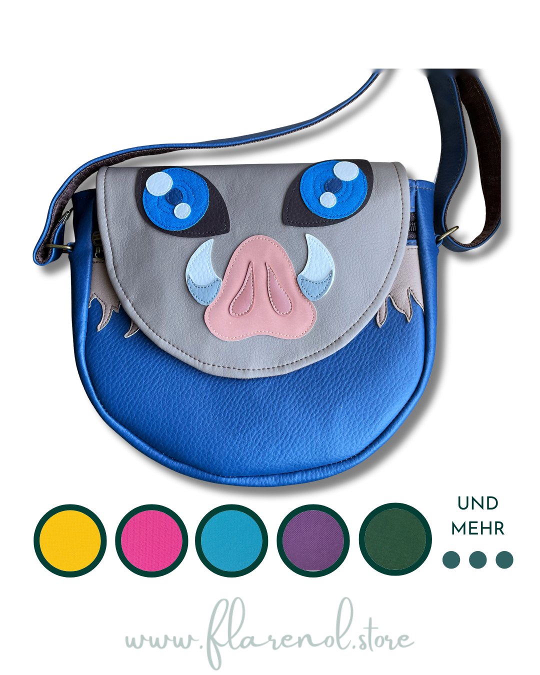 Umhängetasche - Inoshishi Inspired