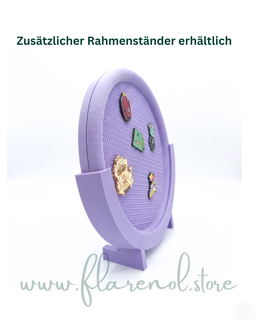 ITA Enamel Pin Displayrahmen - Rund