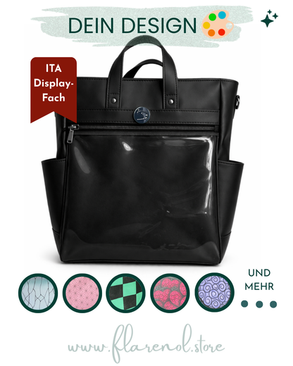 ITA Rucksack - 2 in 1 Convertible Trailblazer mit Display-Fach