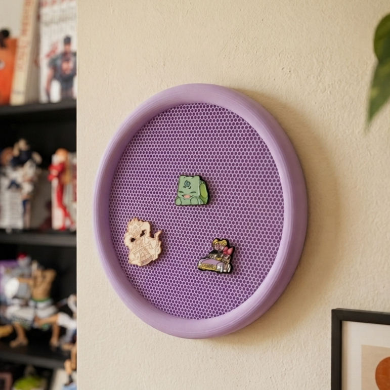 ITA Enamel Pin Displayrahmen - Rund